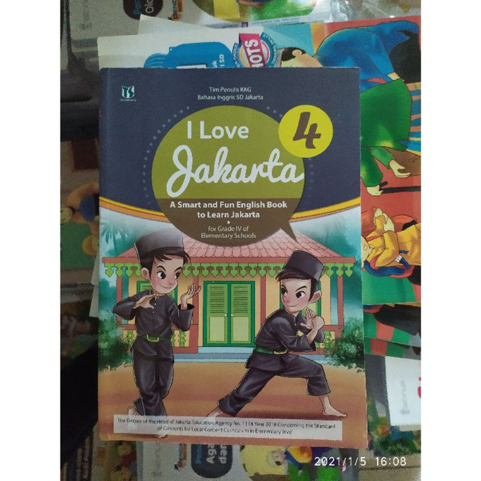 

Buku I Love Jakarta Kelas 1 2 3 4 5 6 SD/MI Tiga Serangkai