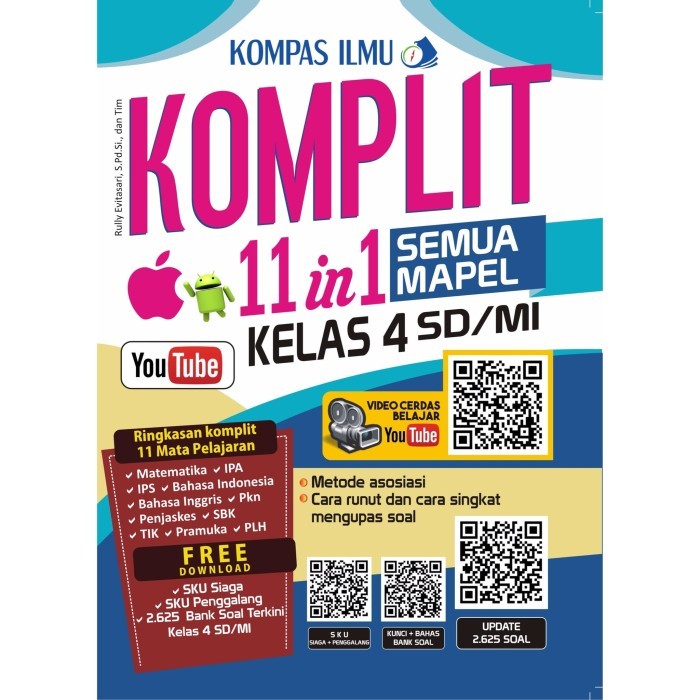

Buku KOMPLIT 11 in 1 Semua Mapel Kelas 4 SD/MI