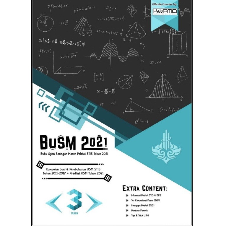 

Buku Ujian Saringan Masuk Polstat STIS 2021 BUSM 2021 KOPMA