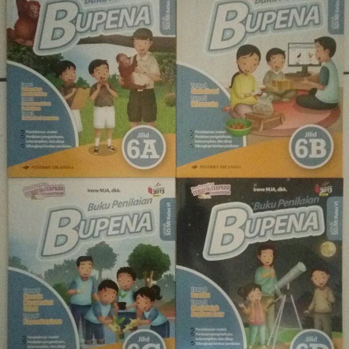 

paket Bupena SD kelas 6 K13N