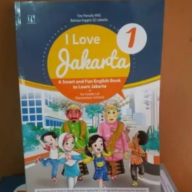 

I Love Jakarta kelas 1 2 3 4 5 6 Penerbit Tiga Serangkai K 13