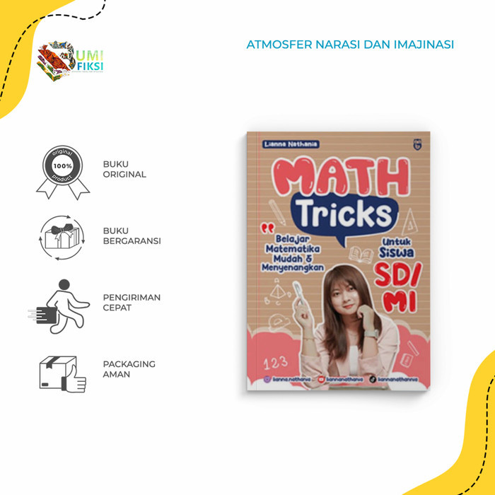 

Buku Pengetahuan - Math Tricks - BMedia - Lianna Nathania