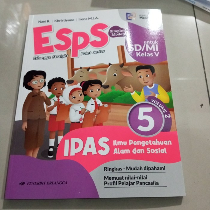 

kurikulum merdeka esps ipas kls 5 vol 2 erlangga