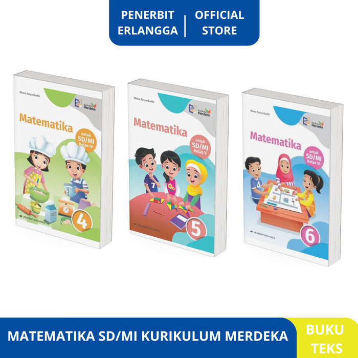 

MATEMATIKA SD/MI KELAS 4 5 6 KURIKULUM MERDEKA ERLANGGA