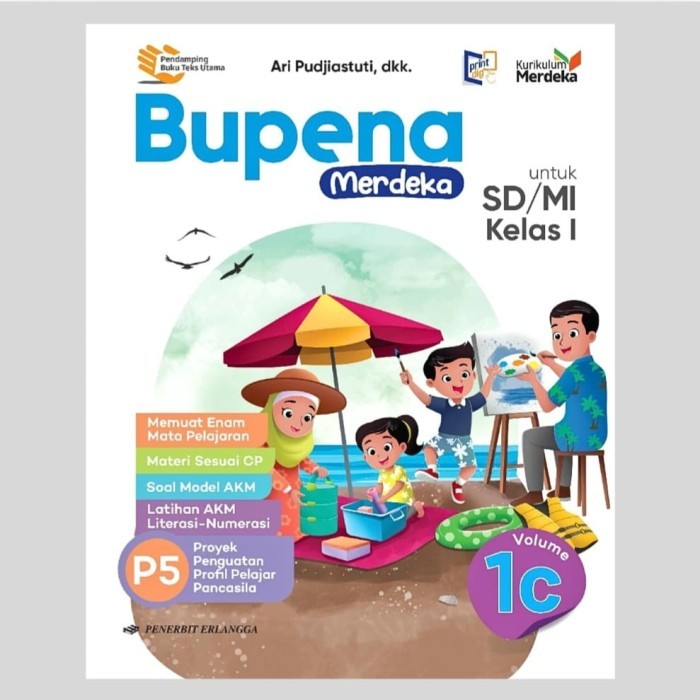 

Buku Bupena Volume 1A 1B 1C 1D Kelas 1 SD Erlangga Kurikulum Merdeka