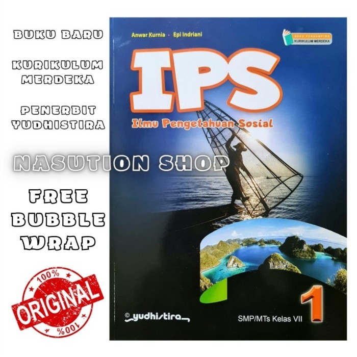 

Buku IPS Kelas 1 2 3 / 7 8 9 SMP Yudhistira Kurikulum Merdeka Original