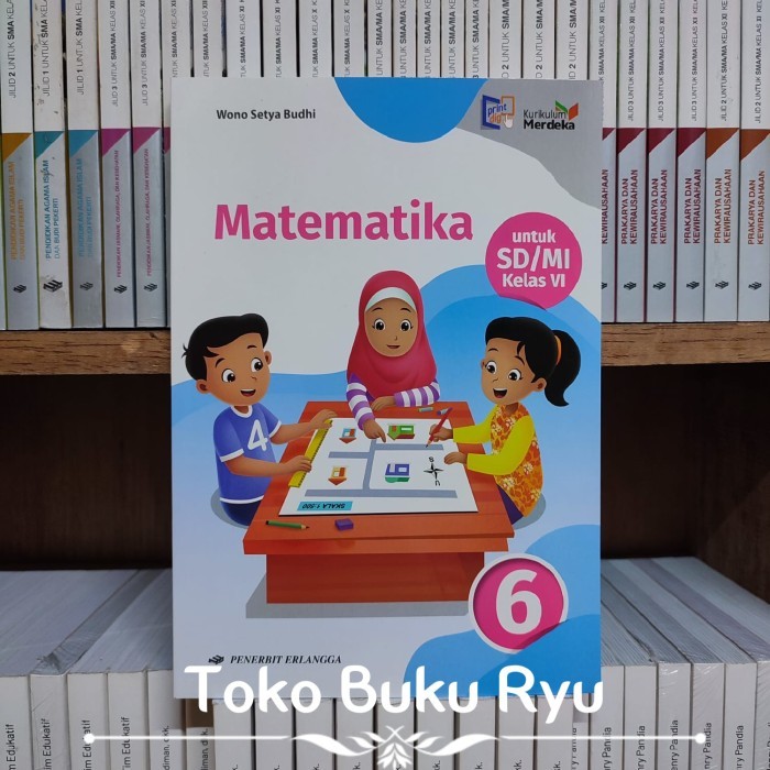 

Buku Matematika Kelas 6 SD Kurikulum Merdeka Erlangga