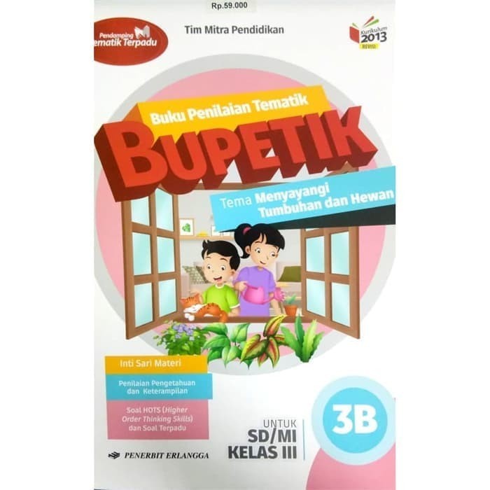 PAKET SATUAN BUPETIK KELAS III SD/MI K13N BUPETIK 3A-3H ERLANGGA
