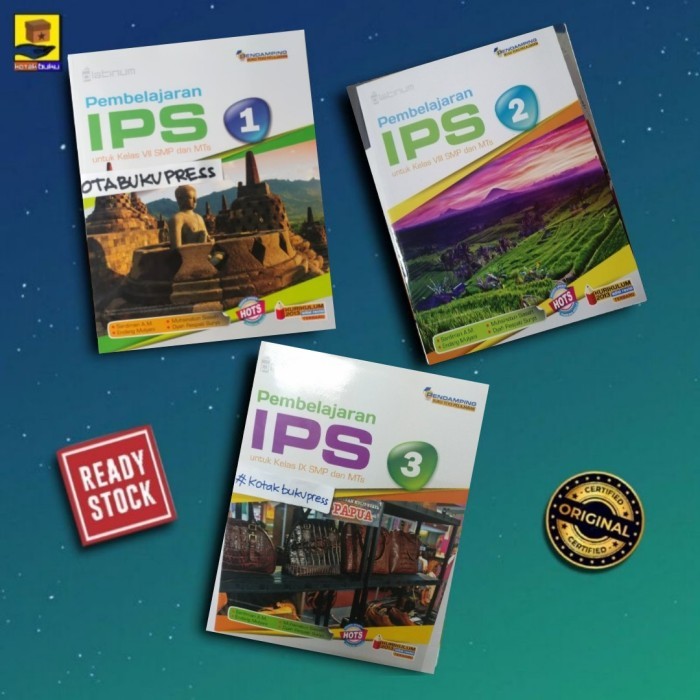 

IPS SMP KELAS 7 8 9 ILIMU PENGETAHUAN SOSIAL / PLATINUM / HOTS