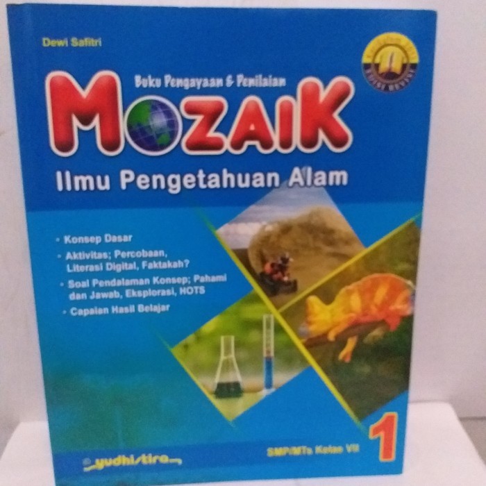 

Buku Mozaik Ilmu Pengetahuan Alam SMP / MTs kelas 7 Yudistira