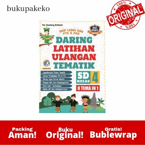 

BUKU SOAL DARING LATIHAN ULANGAN TEMATIK SD KELAS 4
