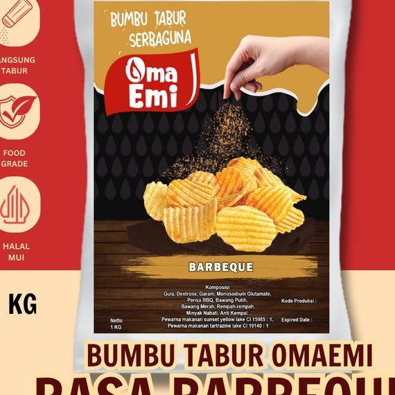 

Bumbu Tabur Bare (Bbq) Halal Kualitas Terjan 1 Kg