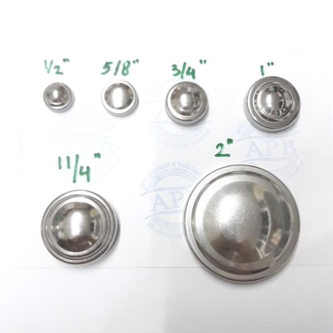 favorit] Dop/tutup luar pipa stainless 1/2"