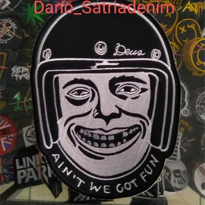 

] BACKPATCH JUMBO BORDIR MURAH DEUS