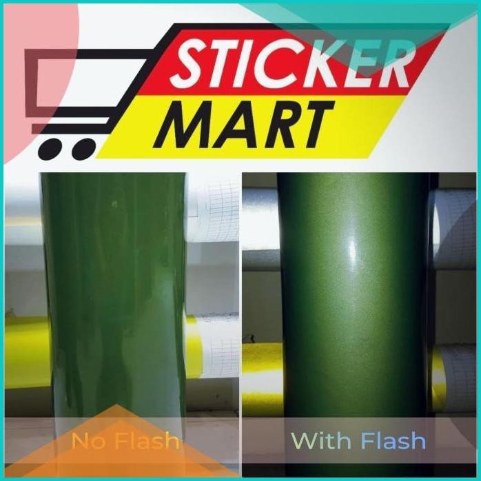 

Sticker Reflective Army Green / Green (hijau tentara) 140BZ4 perkakas