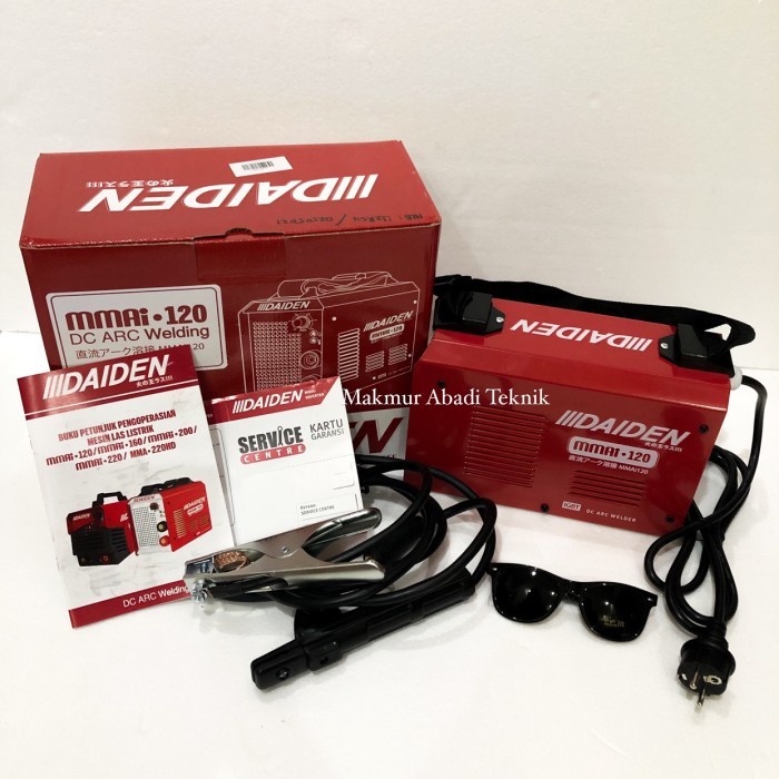 kosnew@ DAIDEN Mesin Las MMAI 120 / Travo Las Inverter Daiden MMAI 120
