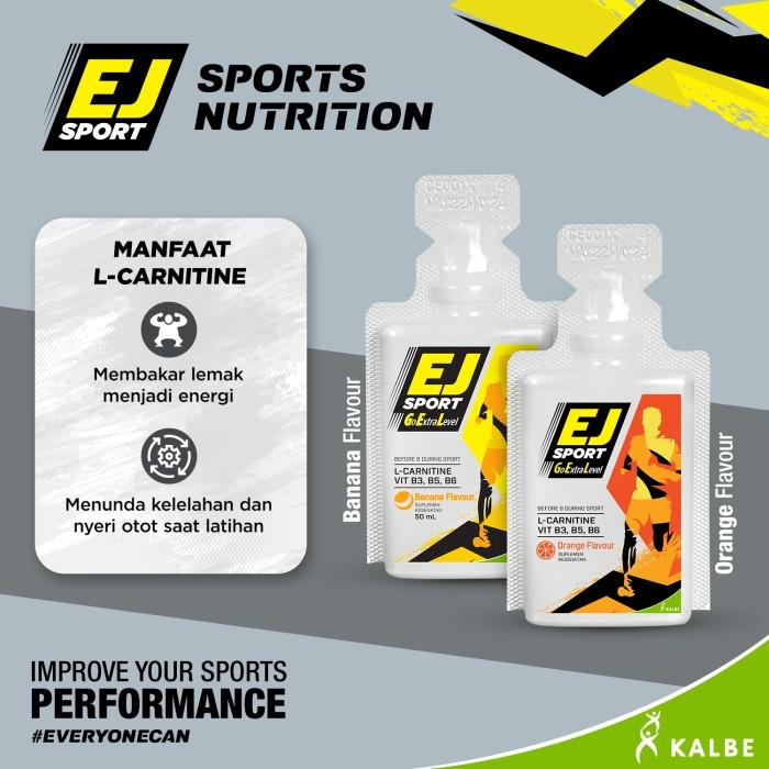 

[Running Package] Ej Sport Gel Orange 5 Pack + Ej Sport Gel Banana 3 Pack - Energy Drink + Free