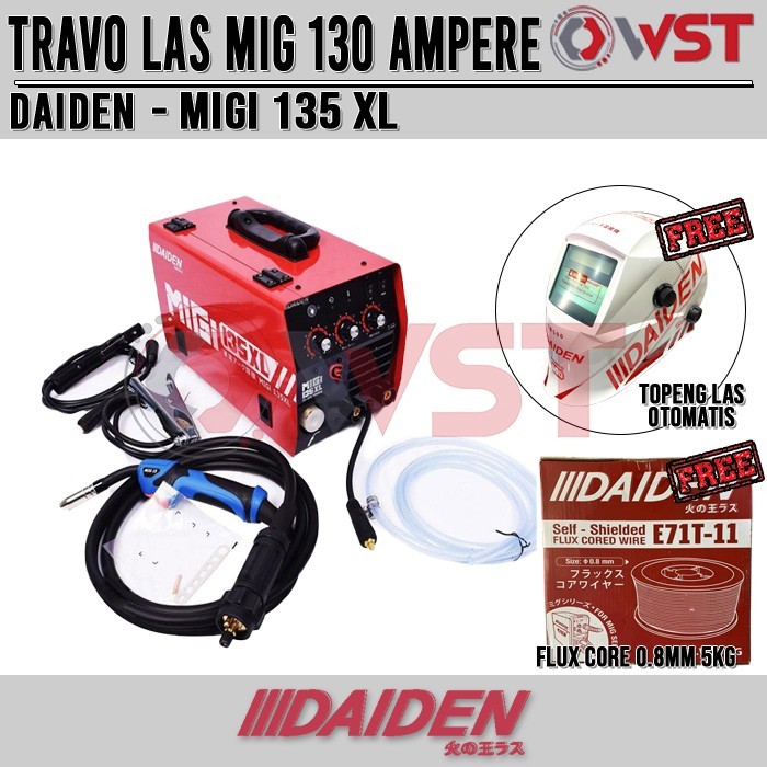 kosnew@ Travo Las Daiden MIGI 135 XL / MIG 135 XL / MIG135 / MIGI 130 MIG135XL