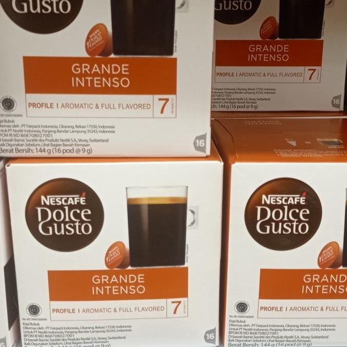 

Kualitas terbaik] Nescafe Dolce Gusto grande intenso 160gr