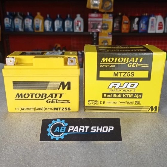 AKI MOTOR MOTOBATT MTZ5S ORIGINAL AKI MOTOR VARIO BEAT MIO GENIO VIXION