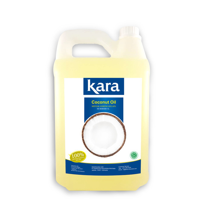 

Kara Minyak Goreng Kelapa (Coconut Cooking Oil) 5L - 1Jerigen Terlaris