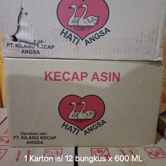 

Kecap Asin Angsa Refill 600Ml Kartonan Barangbaru