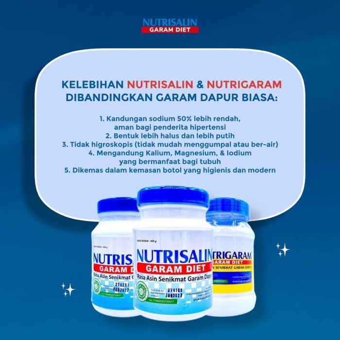 

Bundle 3Pcs Nutrisalin 400Gr Gratis Hadiah Terlaris