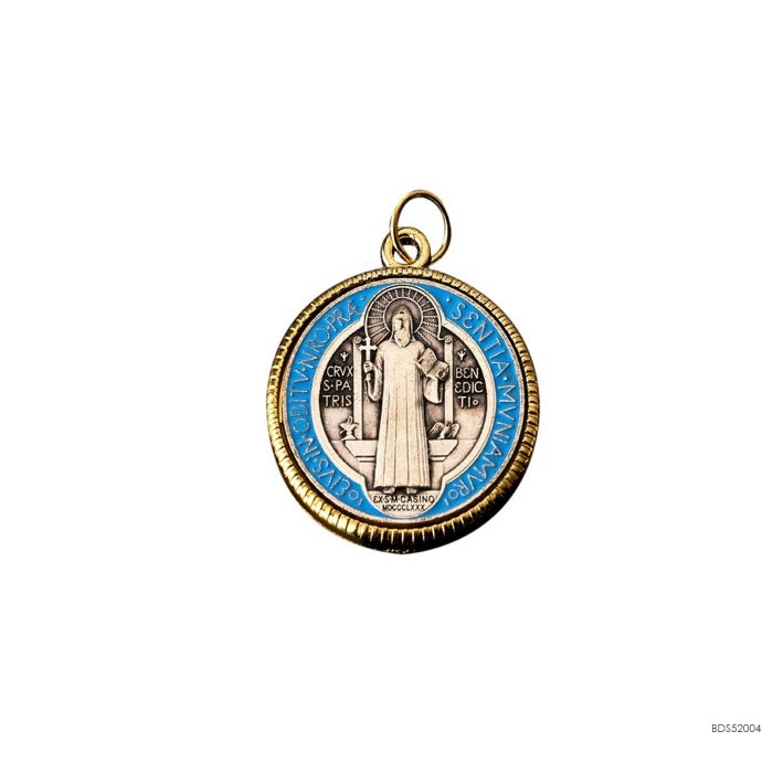 

] Bandul St. Benediktus Enamel Rohani Katolik