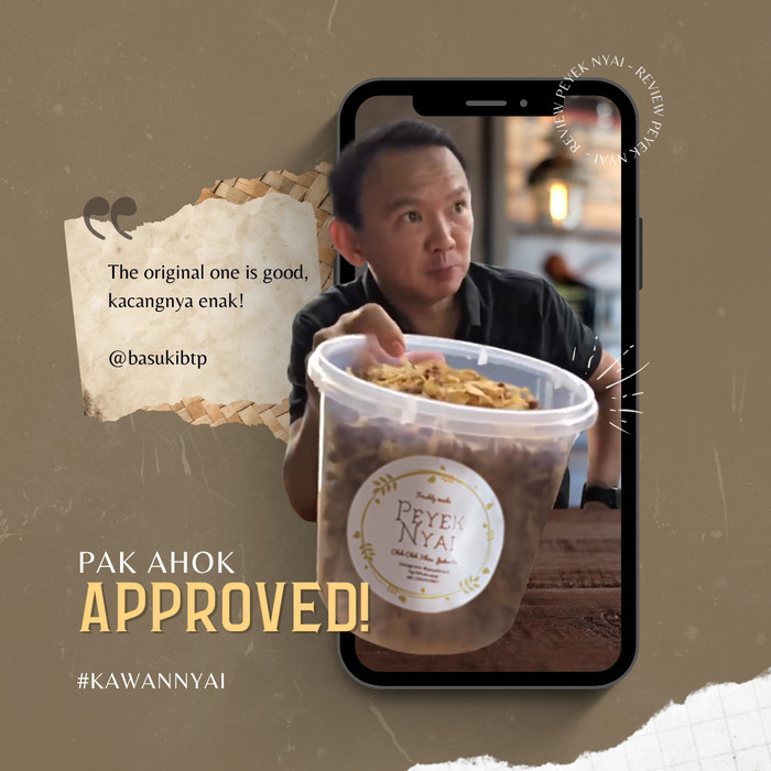 

Rempeyek Peyek Nyai Udang Rebon (Xl) Promo