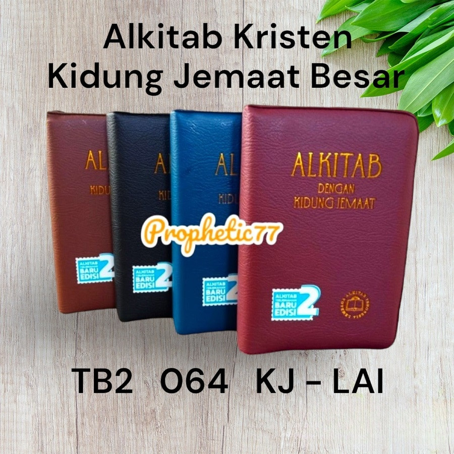 

Alkitab Kristen Lagu Jemaat Ukuran Besar Penutup Ritsleting TB2 064 TI KJ Lansia Huruf Besar |u3TpnQ4u|