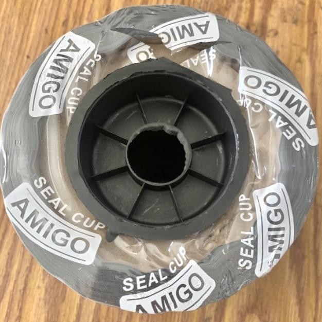 Cup Sealer Lid Hitam Polos 1200Pc / Segel Gelas Plastik Seal Ago