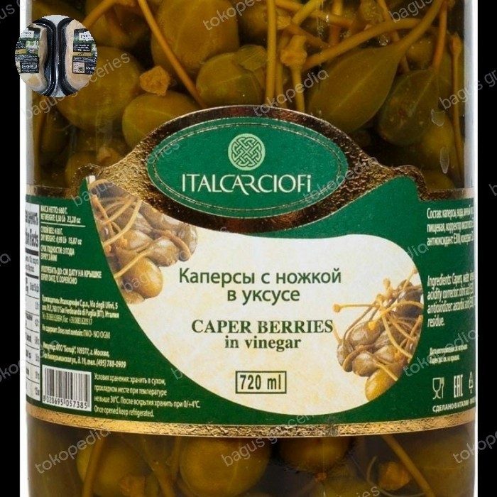 

Capers Berry Italcarciofi 660Gr Barangbaru