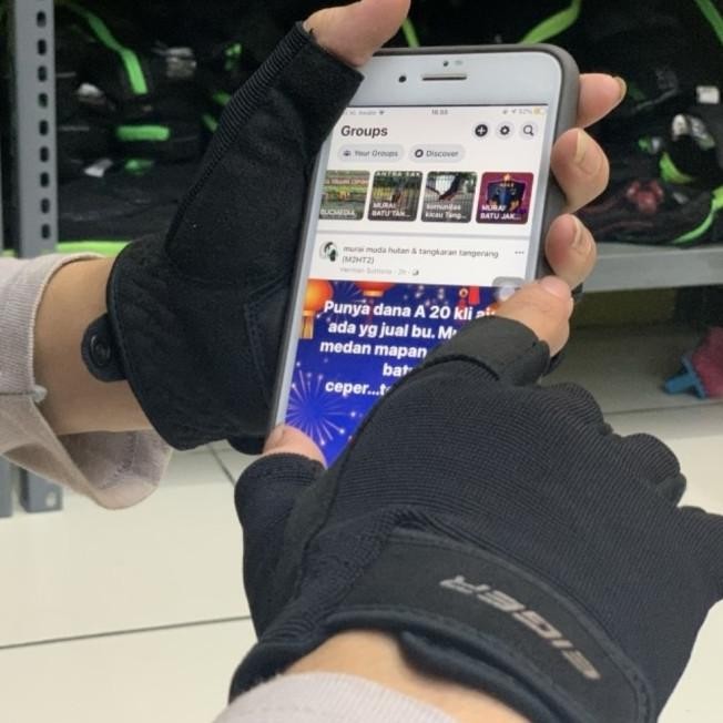 Sarung Tangan Motor Eiger Glove Half