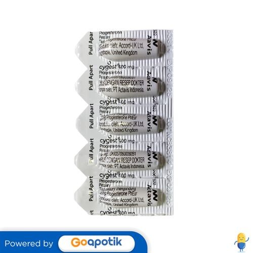 CYGEST 400 MG SUPPOSITORIA