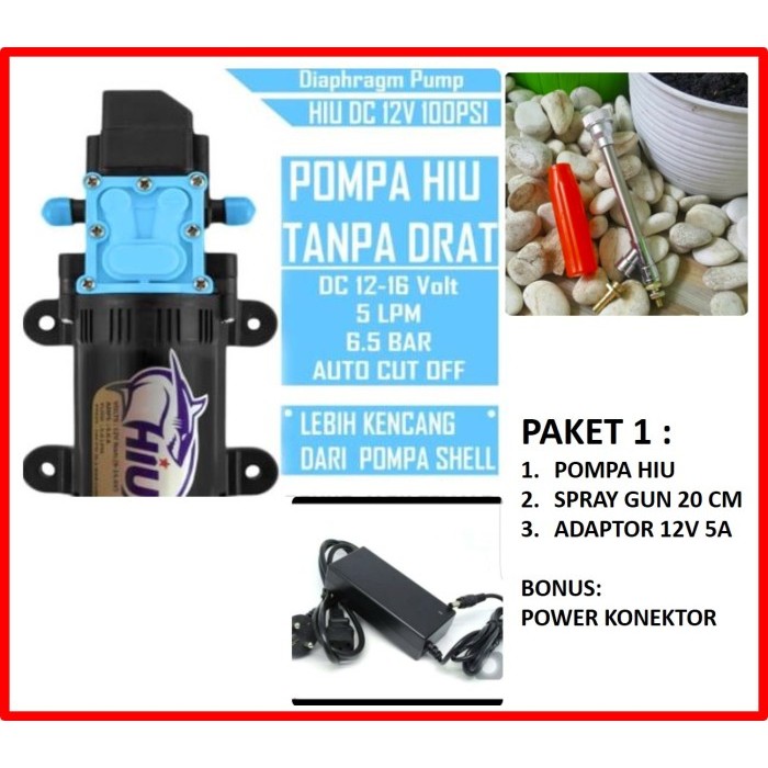 Terlaris Pompa Dc Hiu 12V Dc