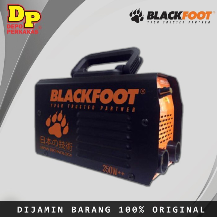 Promo Blackfoot Mesin Travo Las Trafo Inverter 350 Watt Igbt Mma 120 A Hitam