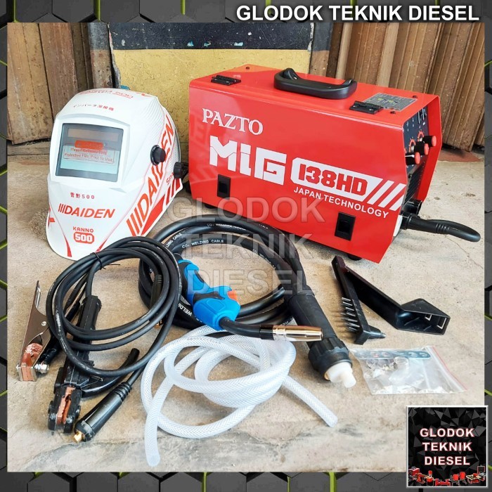Terlaris Travo Las Pazto Mig 138 Hd Japan / Mesin Las Mig Heavy Duty Terbaik