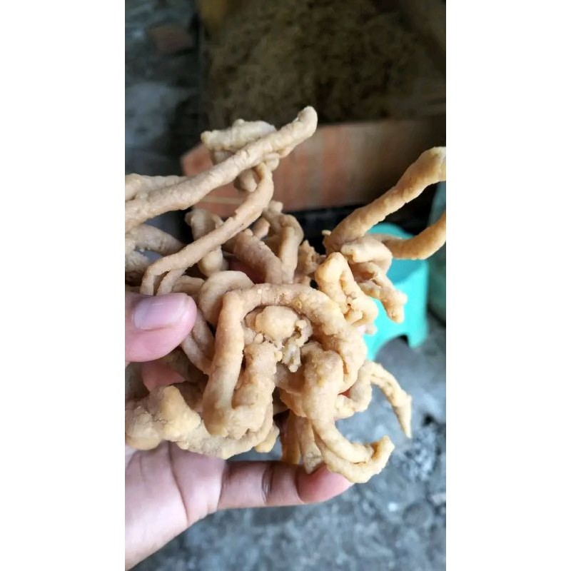 

kripik usus crispy 1kg