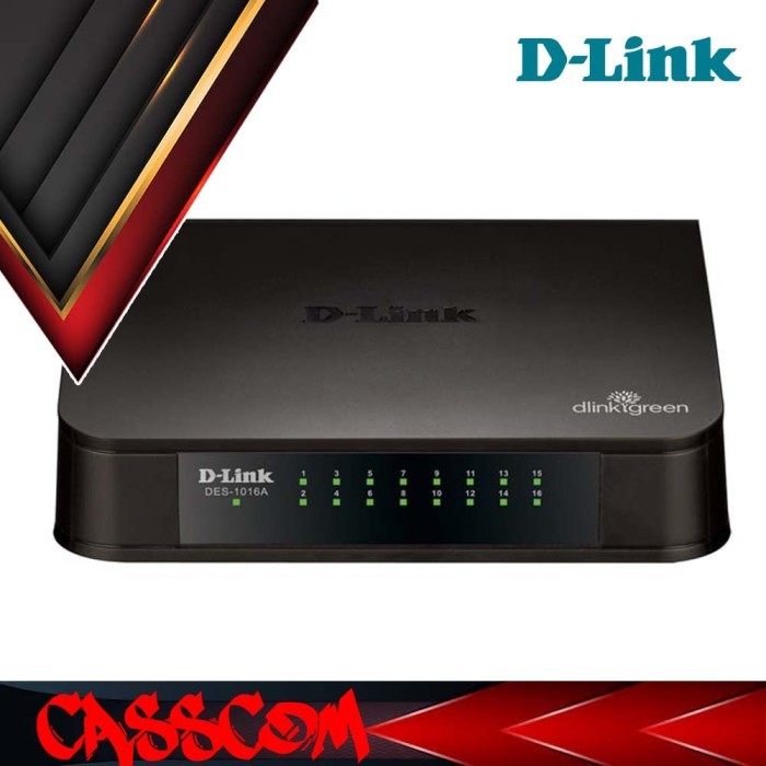 Termurah Dlink Switch Hub 16-Port Des-1016A