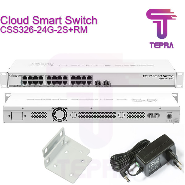 Terlaris Mikrotik Css 326 24G 2S+ Rm Css326-24G-2S+Rm