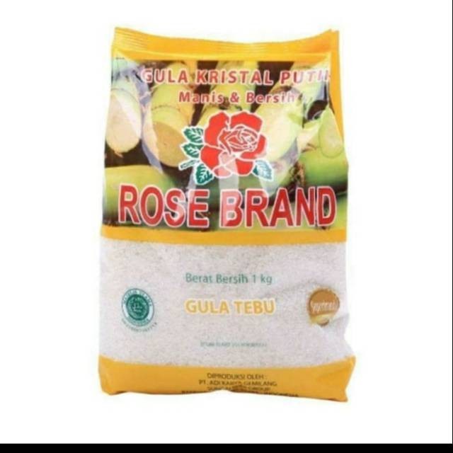 

GULA PASIR ROSE BRAND 1 kg KUNING _kursicuy