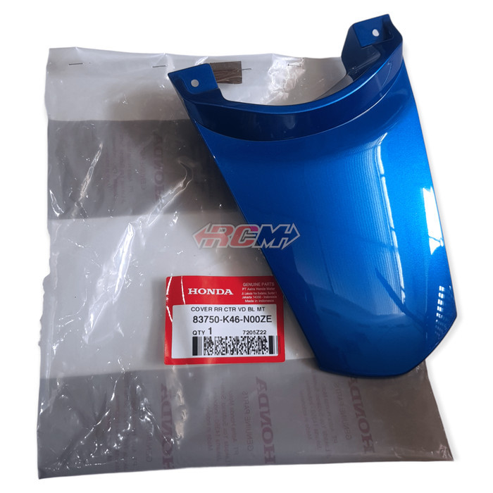 83750-K46-N00Ze Cover Tail Pet Stop Blakang Vario 110 Fi 2014 Biru Ori Barang Langka