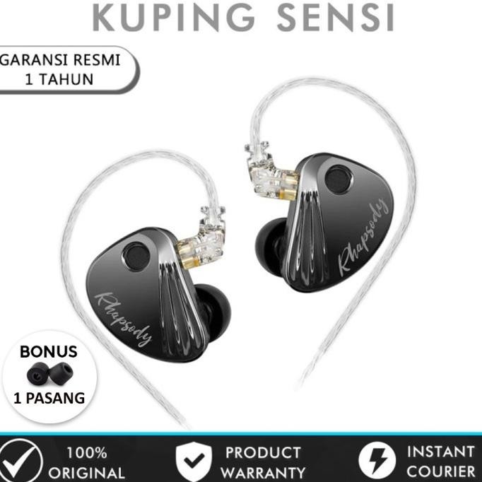 CCA Rhapsody 2DD + 4BA Hybrid IEM HiFi Earphone