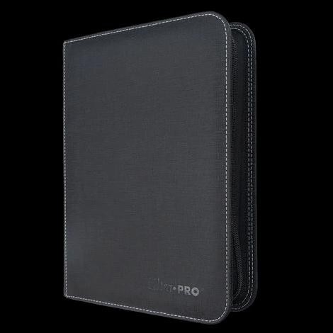 

BEBAS ONGKIR - Ultra Pro 4 Pocket Toploader Zippered Premium PRO-Binder Black