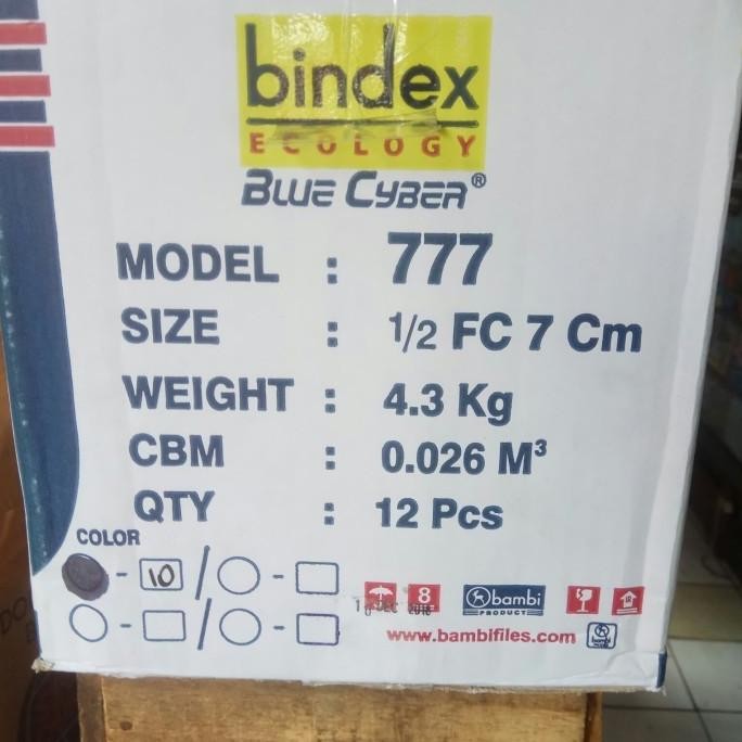 

Ordner Bindex 777 1/2 Folio hitam