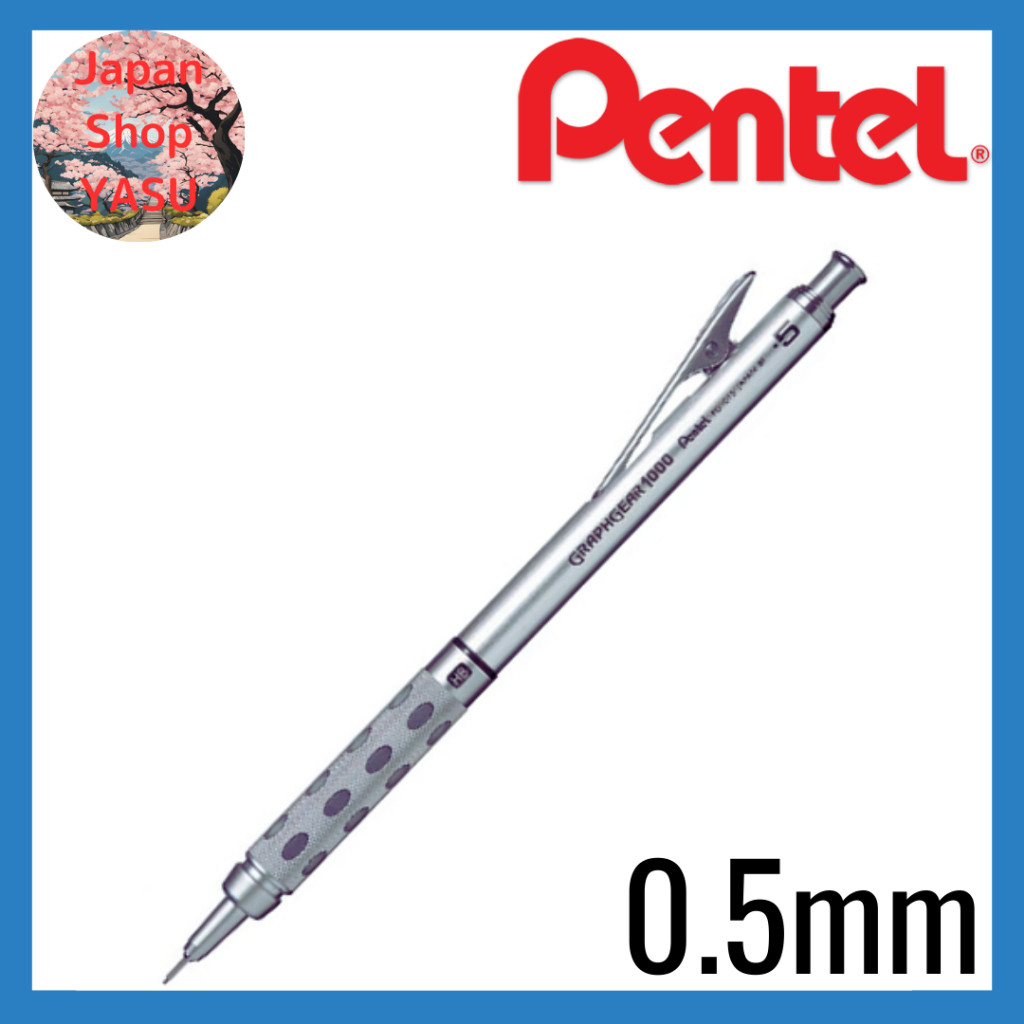 

Pensil Mekanik Pentel Graf-Gear 1000 PG1015 0,5 mm Perak 【Langsung dari Jepang 】 |zLWsVRx3|