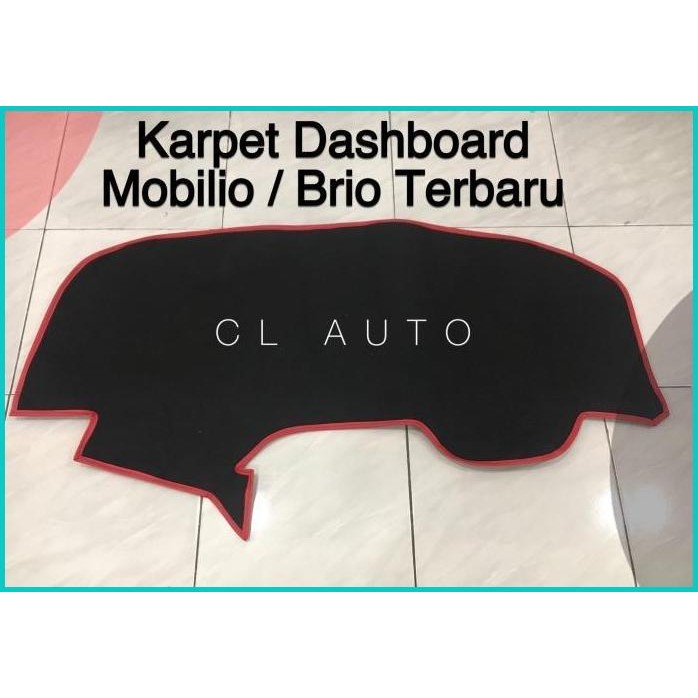 KARPET COVER ALAS DASHBOARD MOBILIO / BRIO TERBARU BAHAN BELUDRU HITA