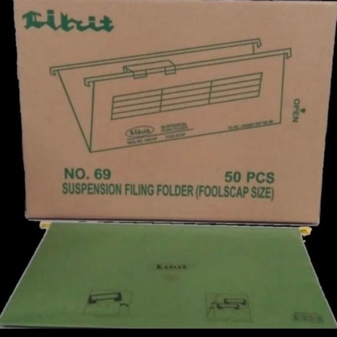 

NEW Hangmap New Compass no 100 Suspension Filling Folder Map isi 50 Pcs