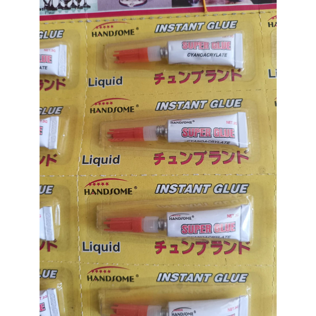 Lem Handsome Super Glue Lem Instant Glue Lem Power Glue Lem Kuat