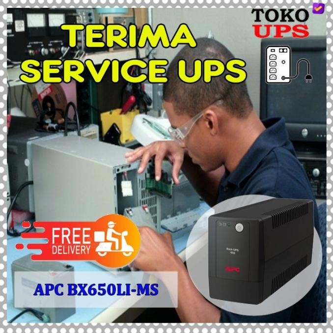 apc bx650li-ms ganti baterai ups service ups termurah